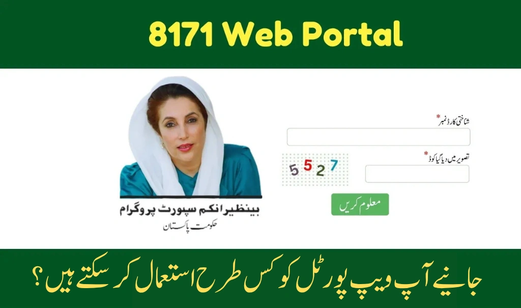 How to Use 8171 Web Portal and Check BISP Payments